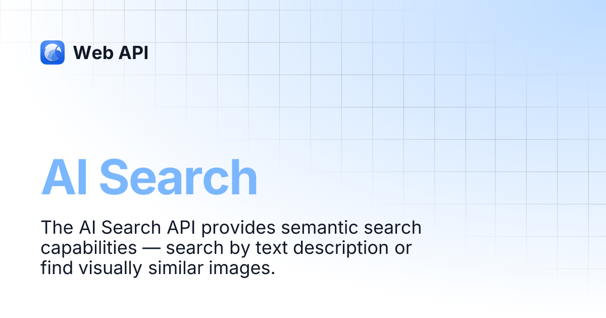 AI Search | Web API
